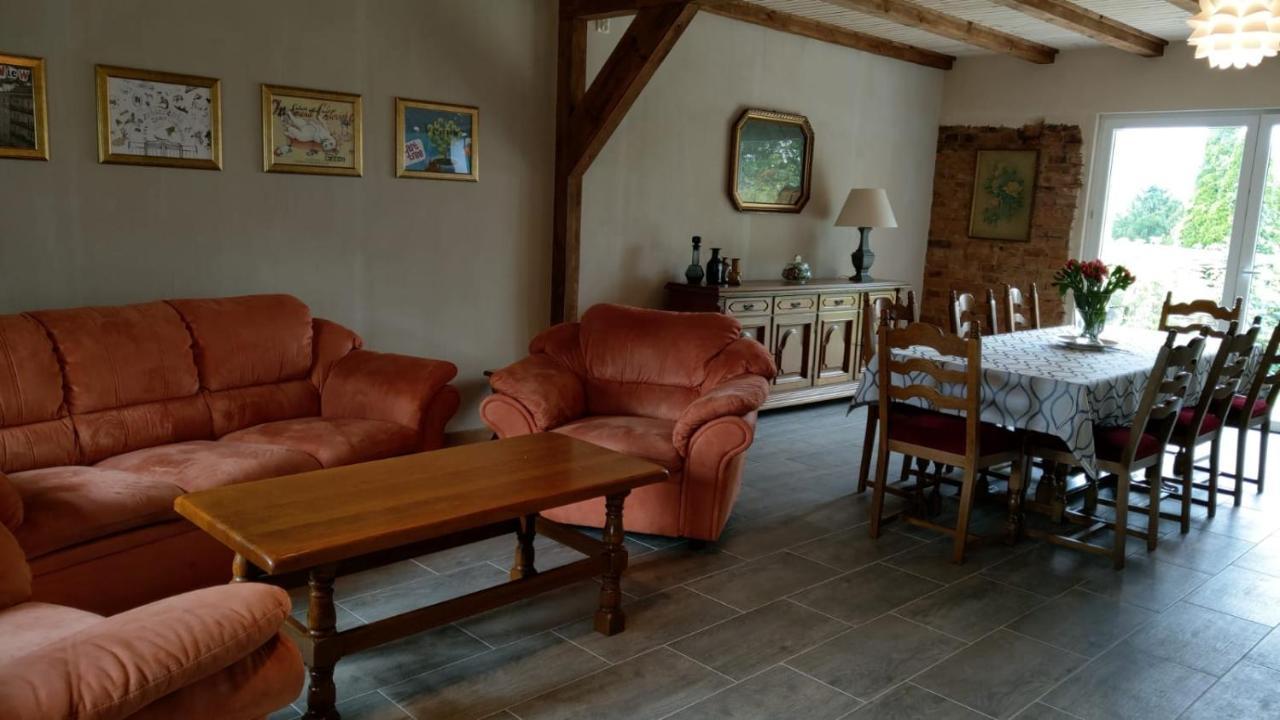 Villa Przystanek Bajka W Puszczy Zielonce Dabrowka Koscielna Esterno foto