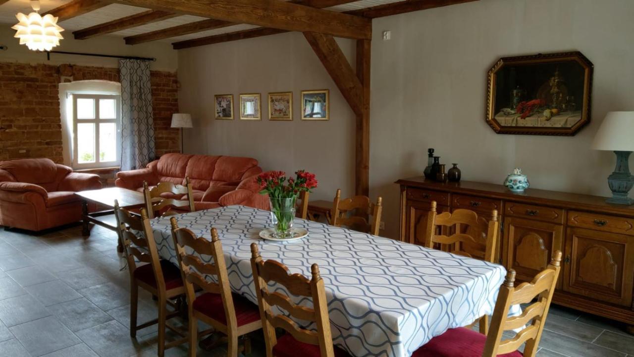 Villa Przystanek Bajka W Puszczy Zielonce Dabrowka Koscielna Esterno foto