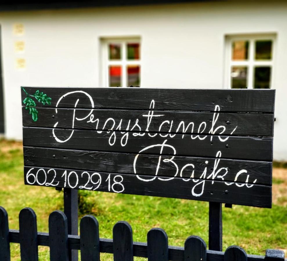 Villa Przystanek Bajka W Puszczy Zielonce Dabrowka Koscielna Esterno foto