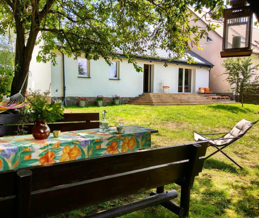 Villa Przystanek Bajka W Puszczy Zielonce Dabrowka Koscielna Esterno foto